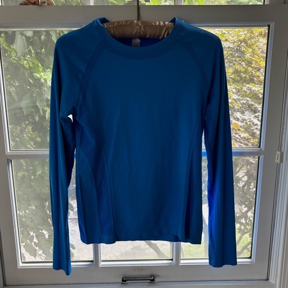 other Tops - Bright Blue Athletic Long Sleeve Top